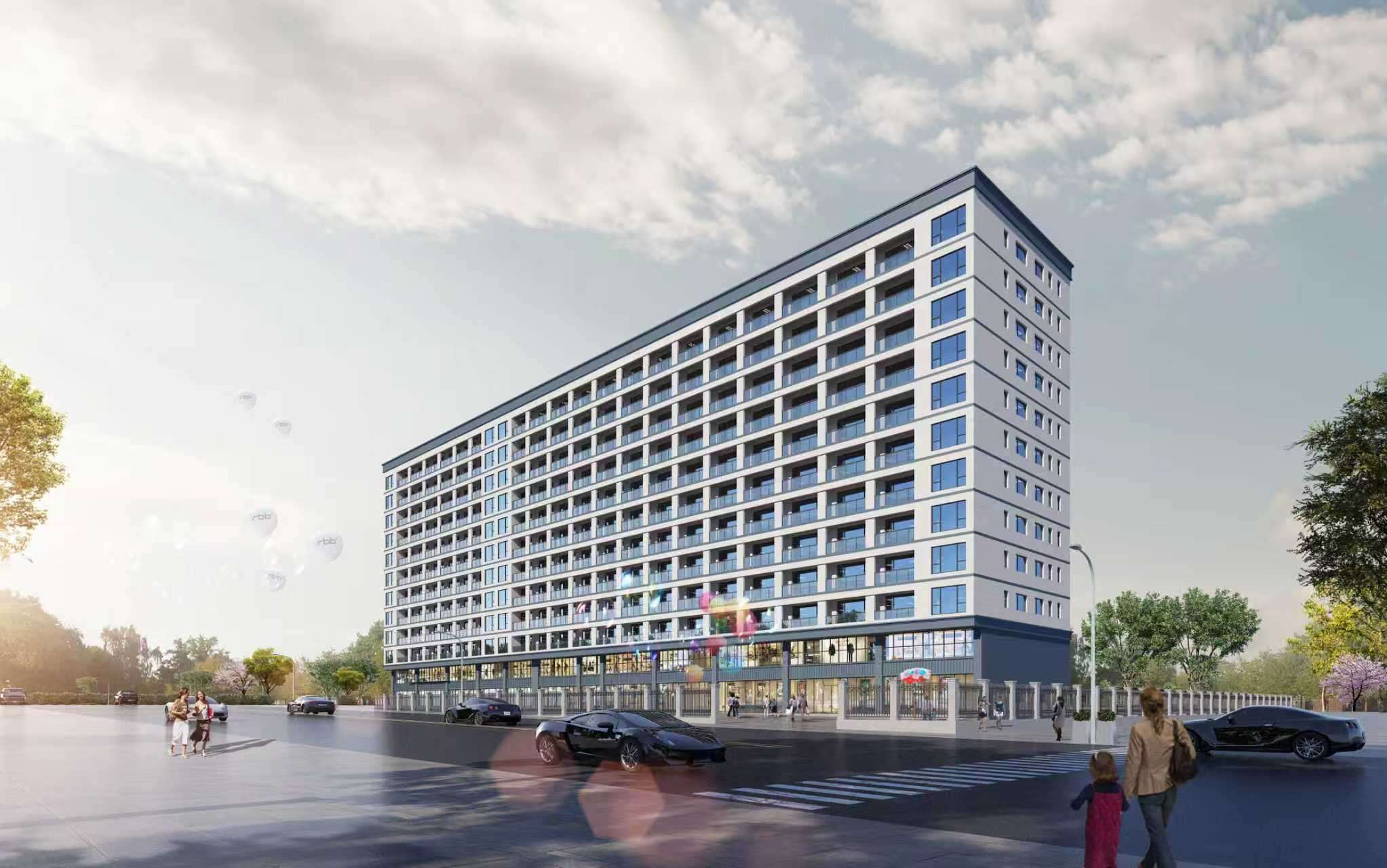 Athi Hub One Building Exterior View - Modern 12-floor residential tower